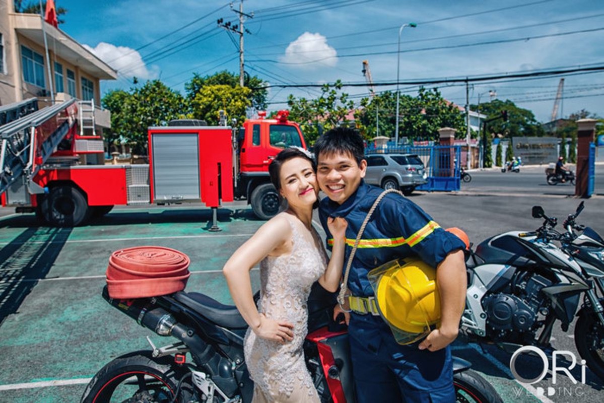 Anh cuoi &quot;sieu doc&quot; cung moto 1000cc va xe cuu hoa-Hinh-8